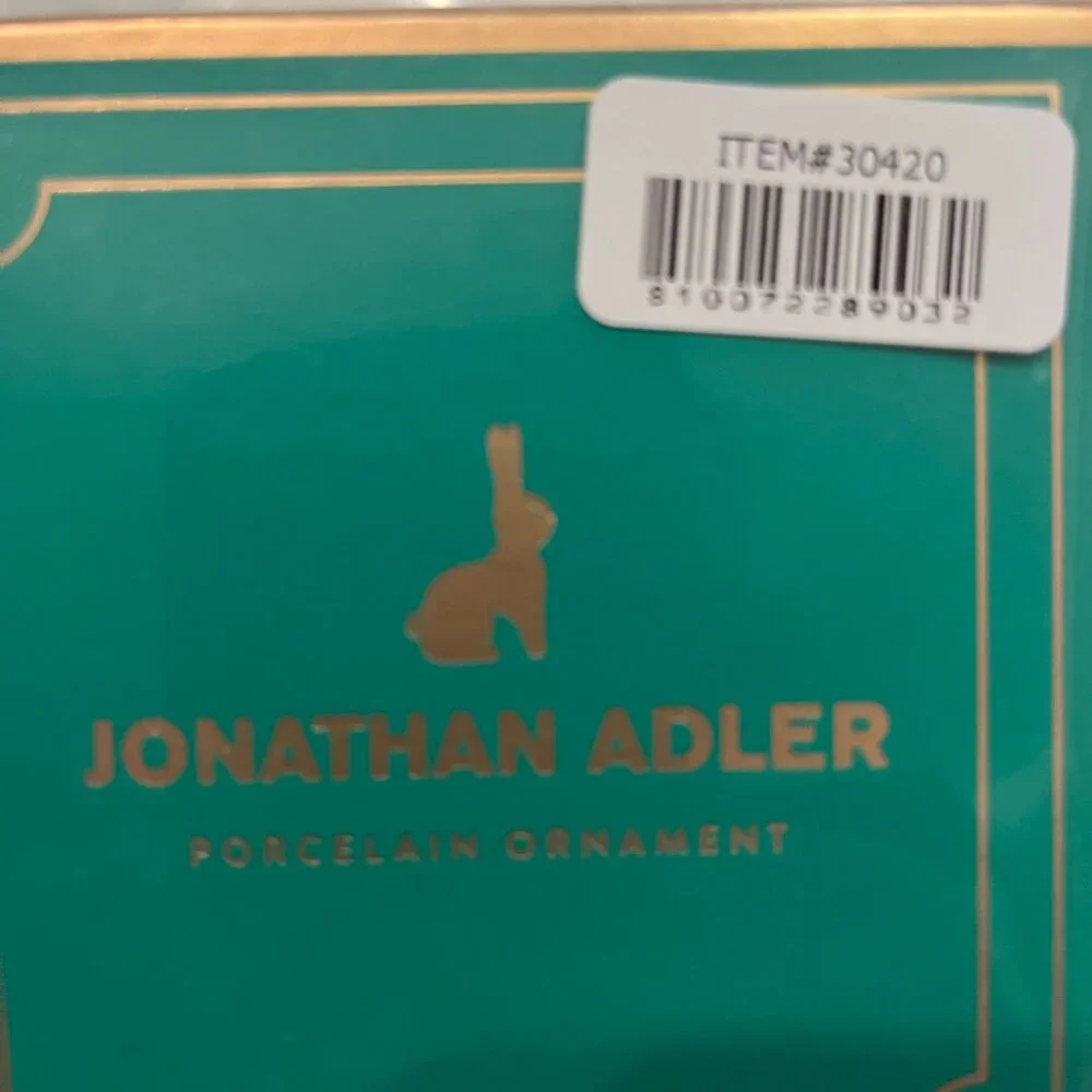 Jonathan Rabbit Bunny ornament -‎ decor (new in box)